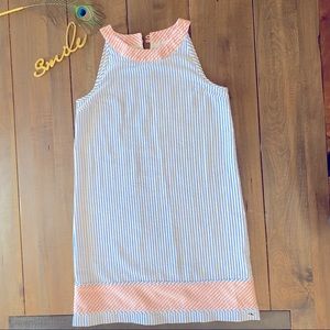 Vineyard vines sear sucker Kentucky derby dress